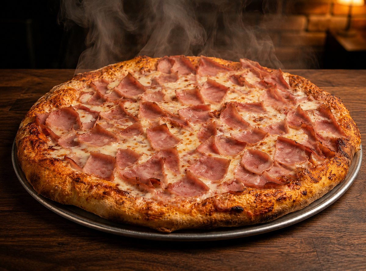 Pizza Jamón Chuy Norris